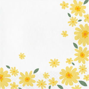 Sweet Daisy Lunch Napkin