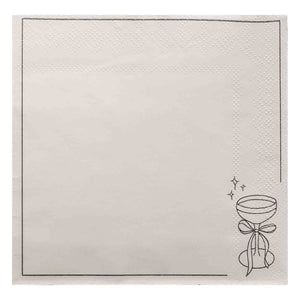 Happy Bowday Beverage Napkins