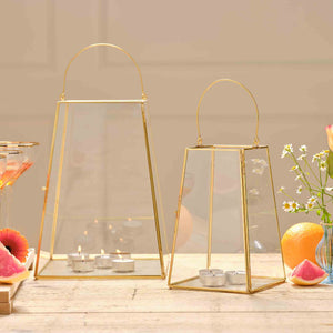 Love at first Spritz Hurricane Glass Candle Holder