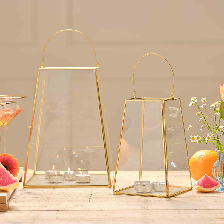 Love at first Spritz Hurricane Glass Candle Holder