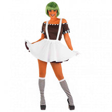 Sexy Chocolate Factory Worker Womens Costume Size 12-14