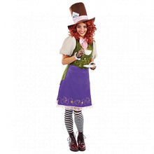 Miss Hatter Womens Costume Size 12-14