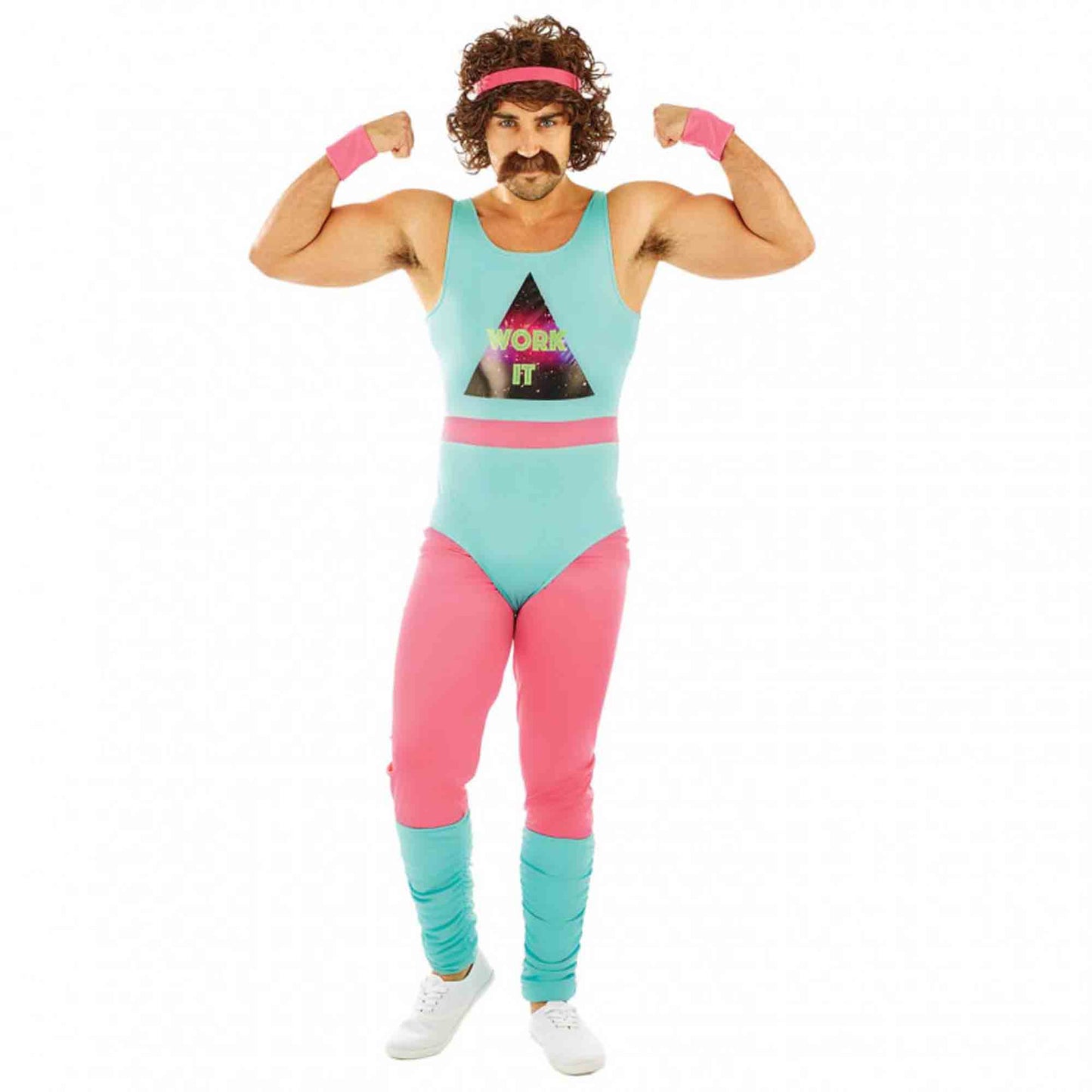 Fitness Instructor Mens Costume Large