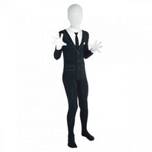 Slenderman Morphsuit Kids Halloween Costume 10-12 Years