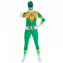 Green Power Rangers Morphsuit Adult Costume Large