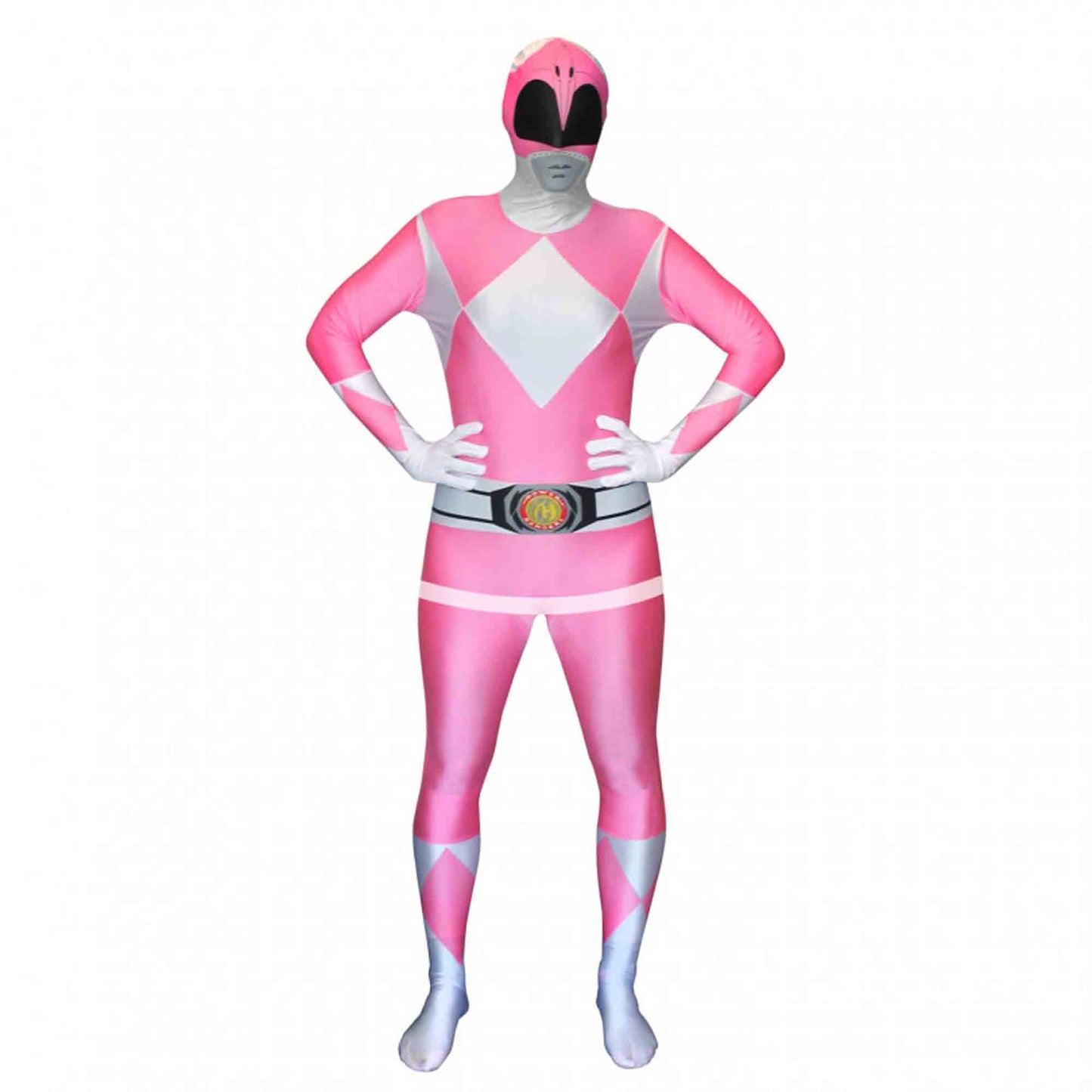 Pink Power Rangers Morphsuit Womens Costume Size 20-22