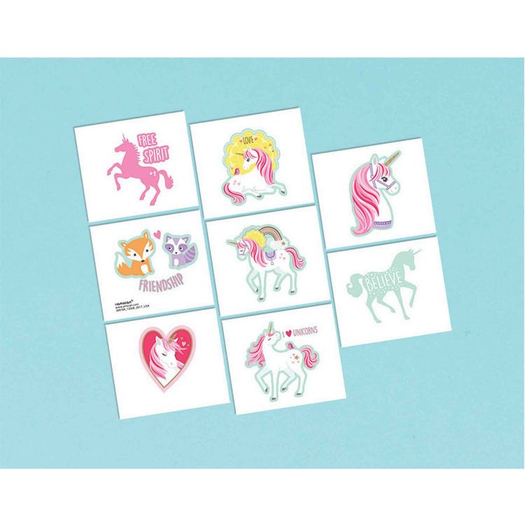 Magical Unicorn Tattoo Favours