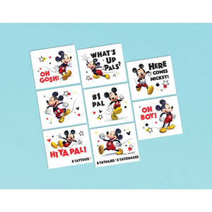 Mickey Mouse Forever Tattoo Favours