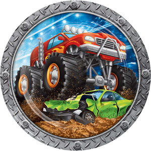 Monster Truck Rally Dinner Plates NPC
