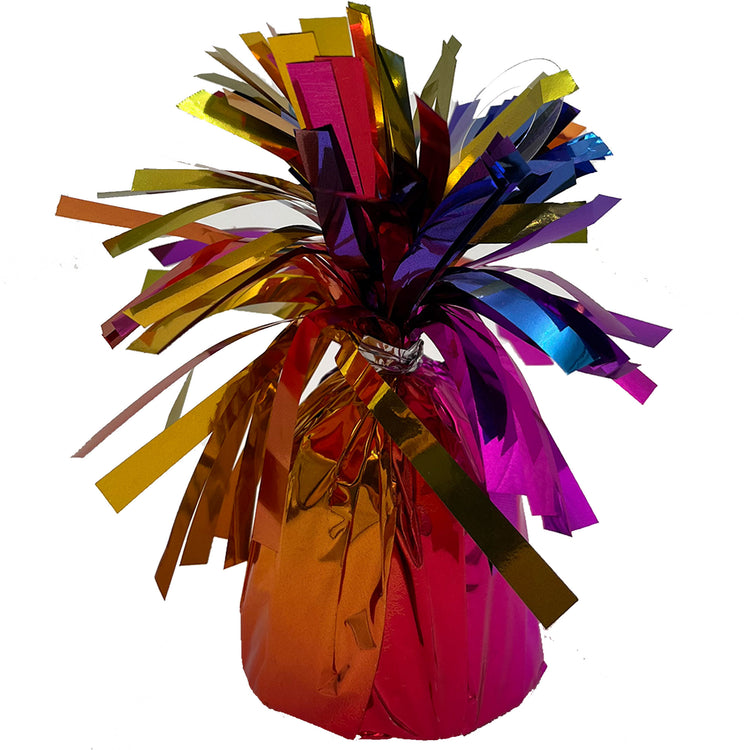 Small Foil Balloon Weight - Rainbow