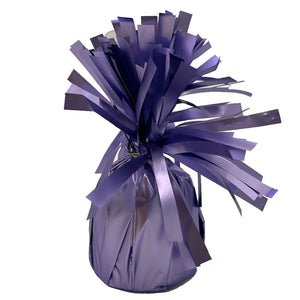 Small Foil Balloon Weight - Silk Lustre Lilac