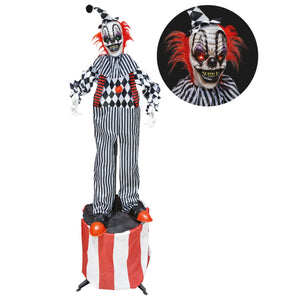 Animatronic Clown on Stage