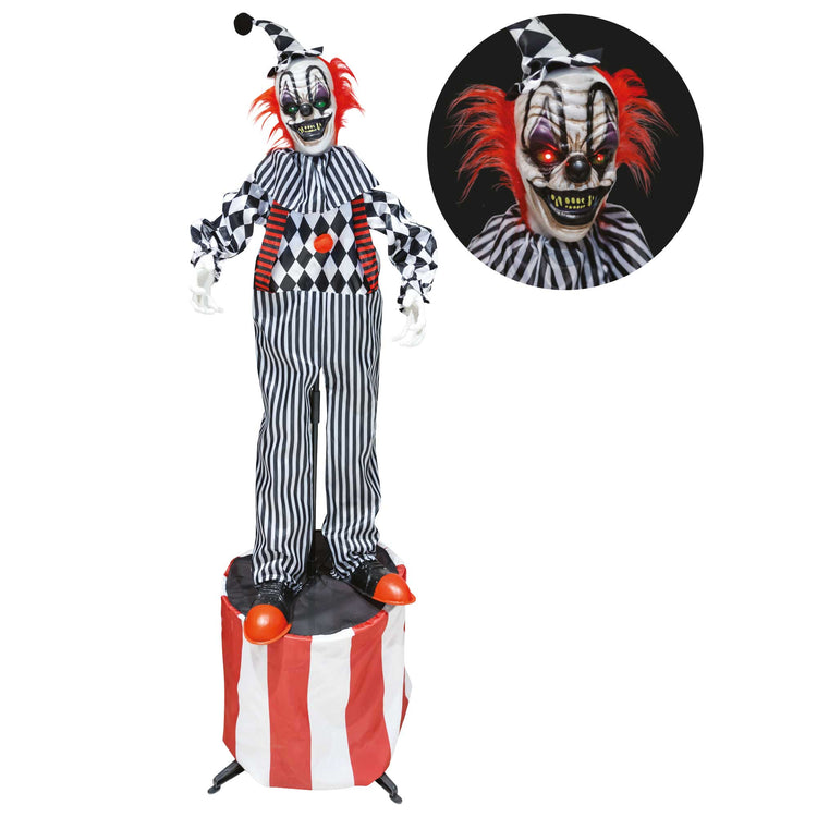 Animatronic Clown on Stage