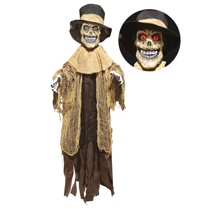 Hanging Reaper Animated Halloween Decoration 1.5m