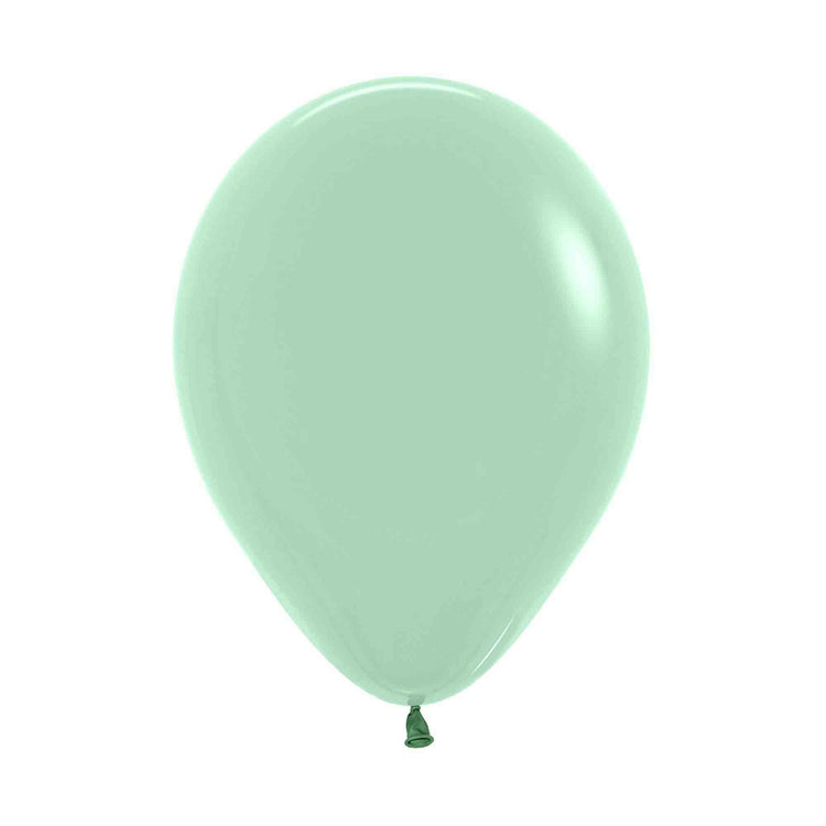 Sempertex 12cm Pastel Dusk Green Tea Latex Balloons Pack of 50