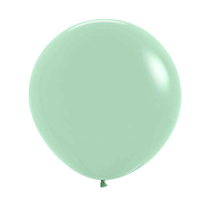 Sempertex 60cm Pastel Dusk Green Tea Latex Balloons Pack of 3