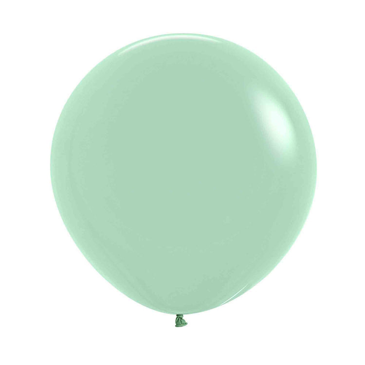 Sempertex 60cm Pastel Dusk Green Tea Latex Balloons Pack of 3