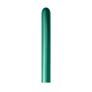 Sempertex 260T Metallic Reflex Aurora Green Latex Balloons Pack of 50