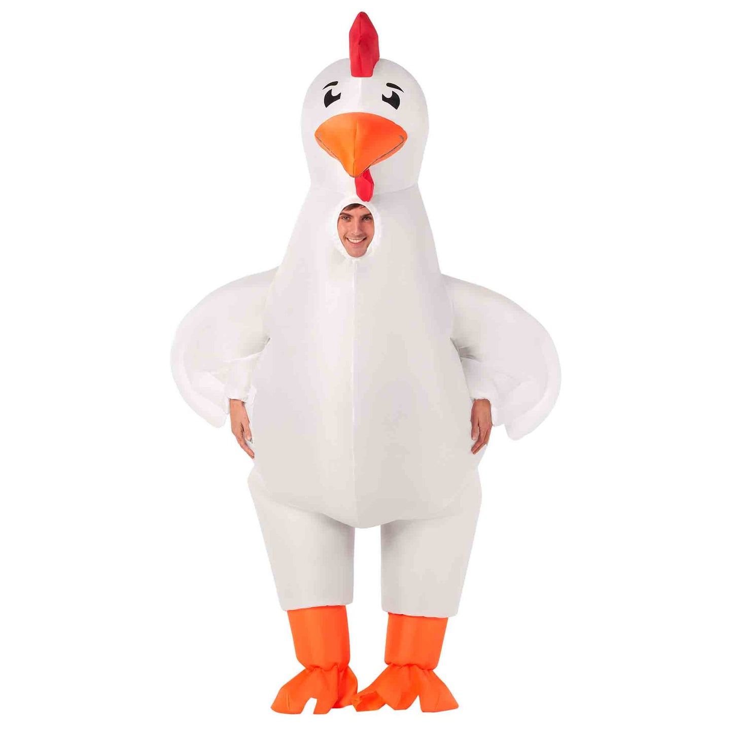 Inflatable Chicken Adult Costume Standard Size