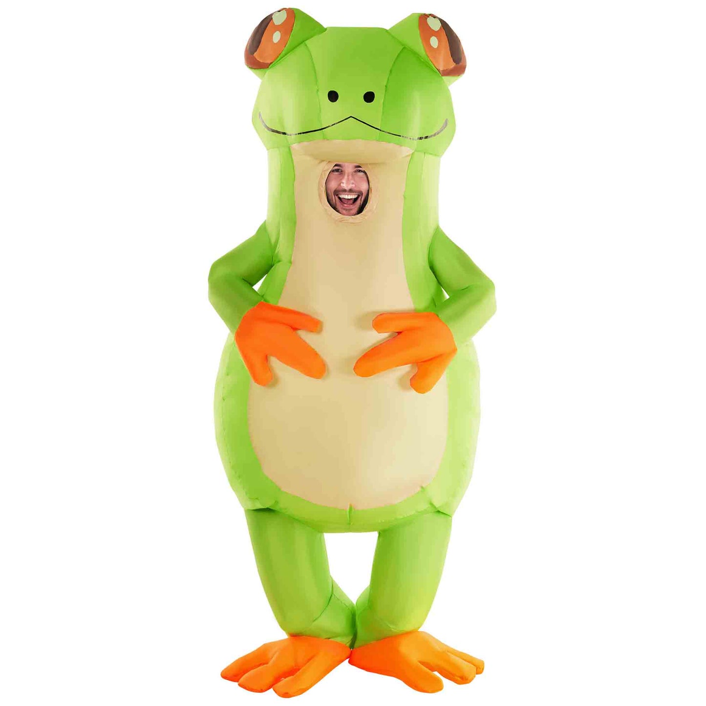 Inflatable Frog Adult Costume Standard Size