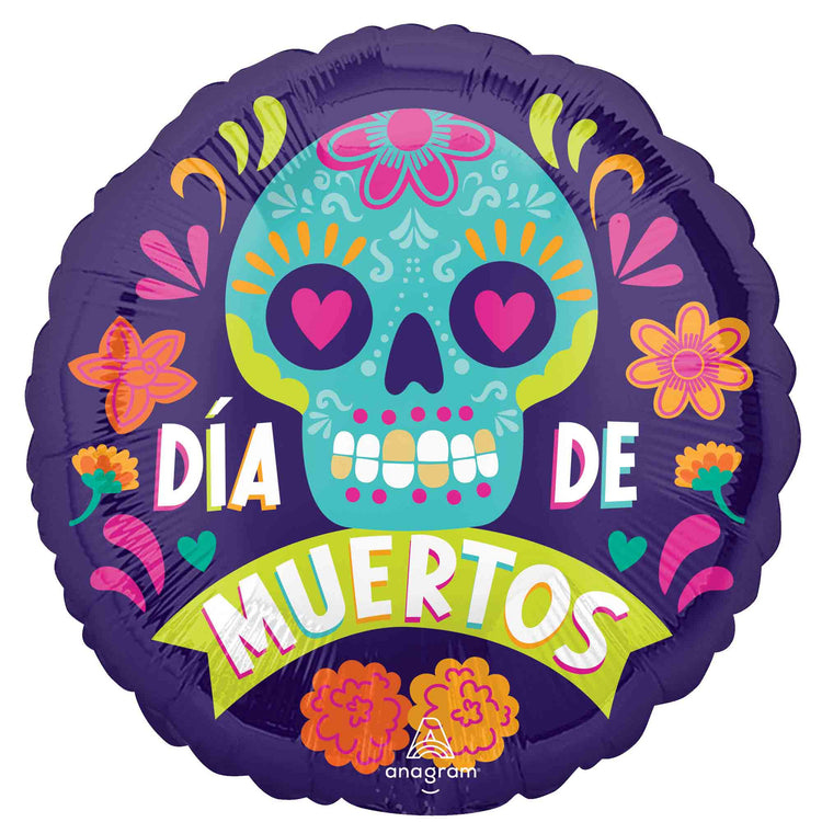 Standard HX Dia De Muertos Bold Sug Balloon