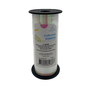 SRT Metallic Balloon Ribbon 50m - White