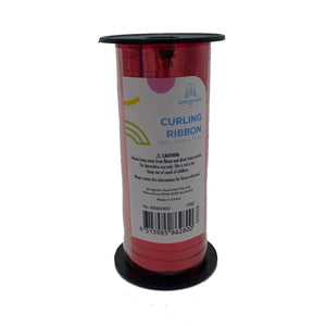 SRT Metallic Balloon Ribbon 50m - Red