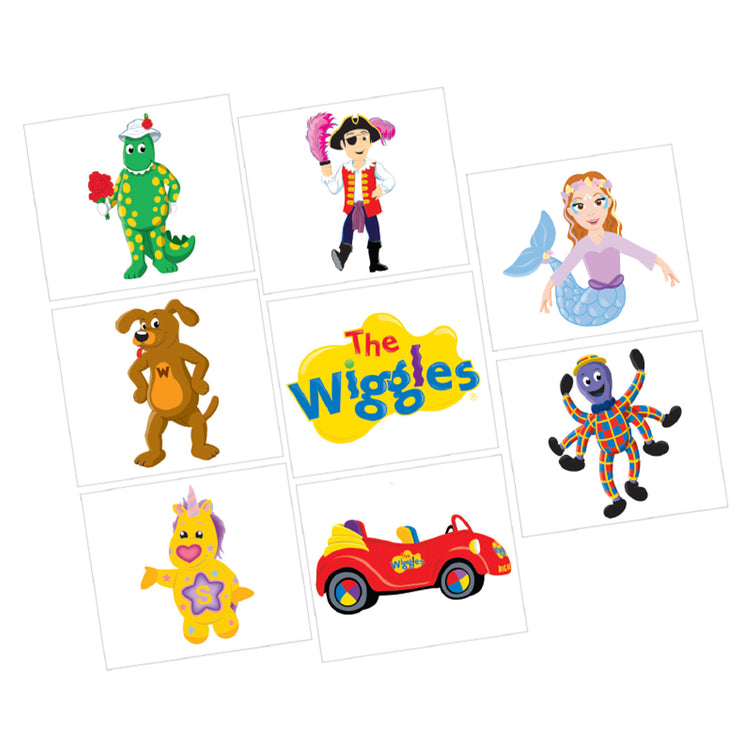 The Wiggles Party Tattoo Favours