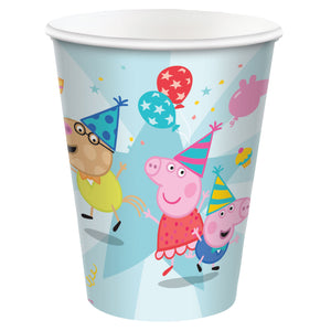 Peppas Party 266ml Paper Cups Pack of 8