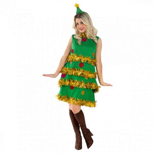 Morph Costume Christmas Tree Womens Christmas Costume Size 12-14