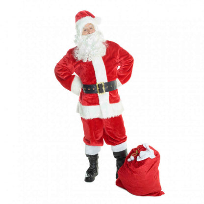 Morph Costume Deluxe Santa Mens Christmas Costume Size Large