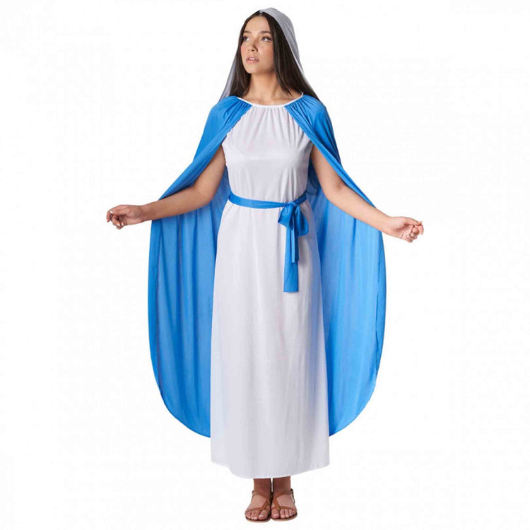 Nativity Mary Womens Christmas Costume Size 6-8