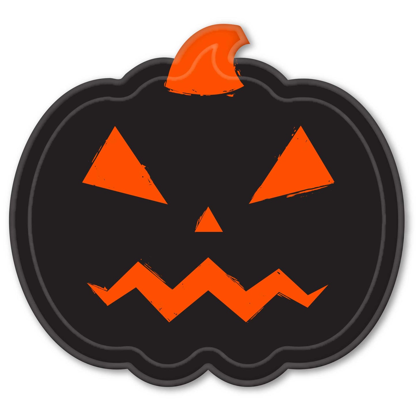 Fright Night 17cm Shaped Paper Plates Pack of 8