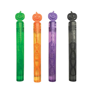 Fright Night Pumpkin Bubble Wands 4.4ml Pack of 8