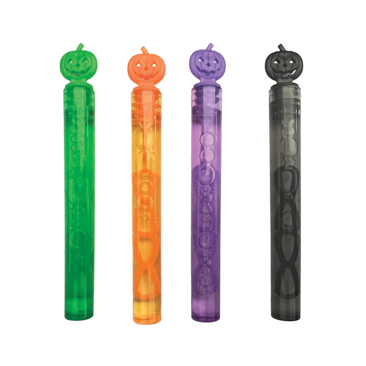 Fright Night Pumpkin Bubble Wands 4.4ml Pack of 8