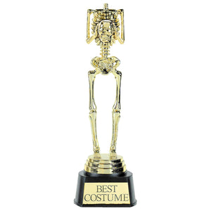 Fright Night Best Costume Skeleton Trophy