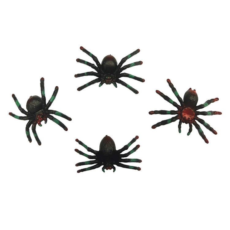 Fright Night Spiders Pack of 8