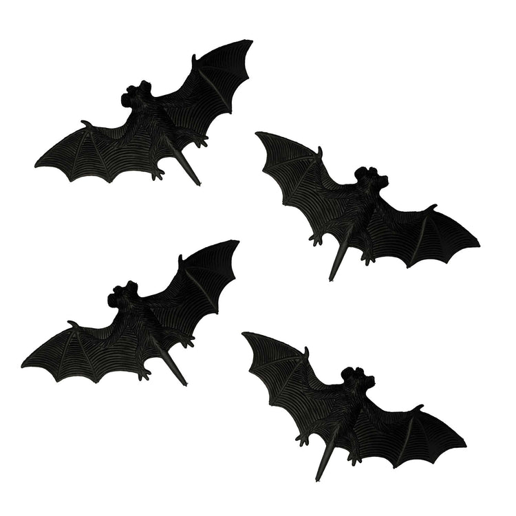 Fright Night Mini Bats Pack of 6