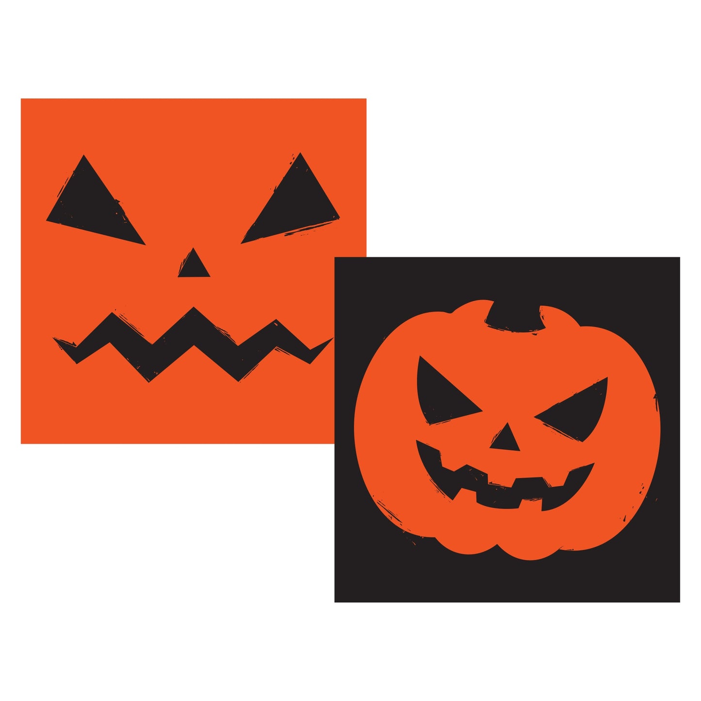 Fright Night Pumpkin Lunch Napkins Pack of 16