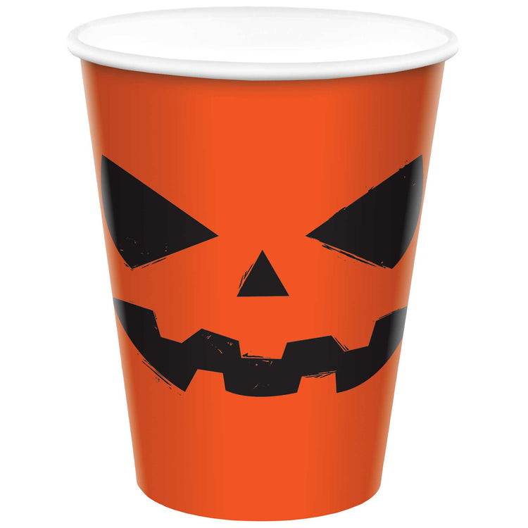 Fright Night 266ml Paper Cups Pack of 8