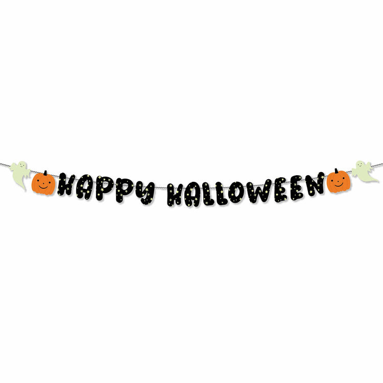 Fright Night Glow in the Dark Garland 2.5m