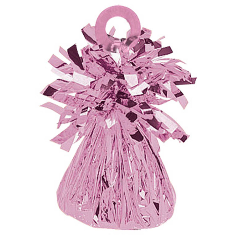 Small Foil Balloon Weight - Pink