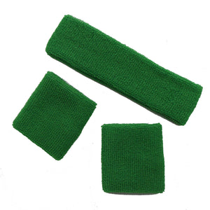 Sweatband Set Green