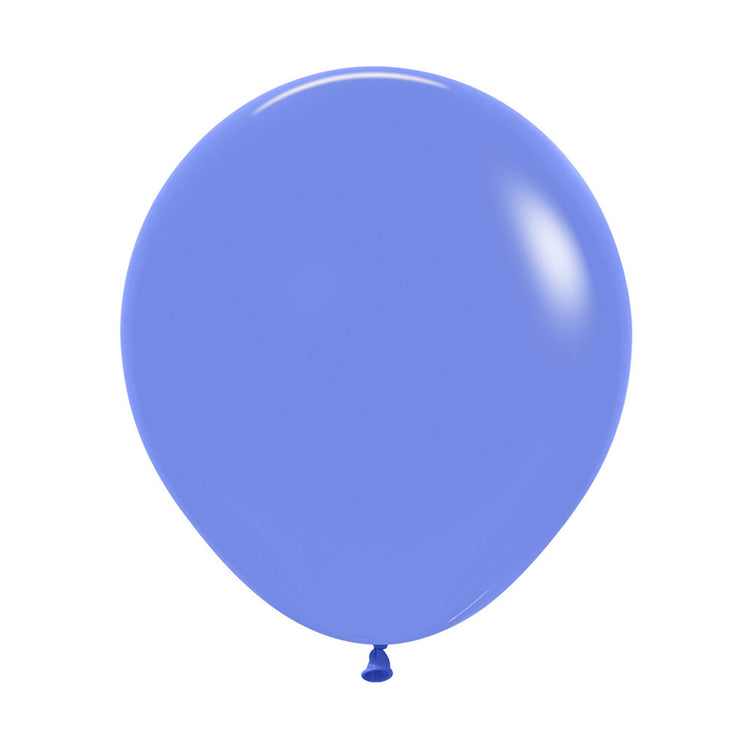 Sempertex 45cm Fashion Periwinkle Blue Latex Balloons 042 Pack of 6