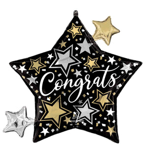 SuperShape Congrats Stars P35