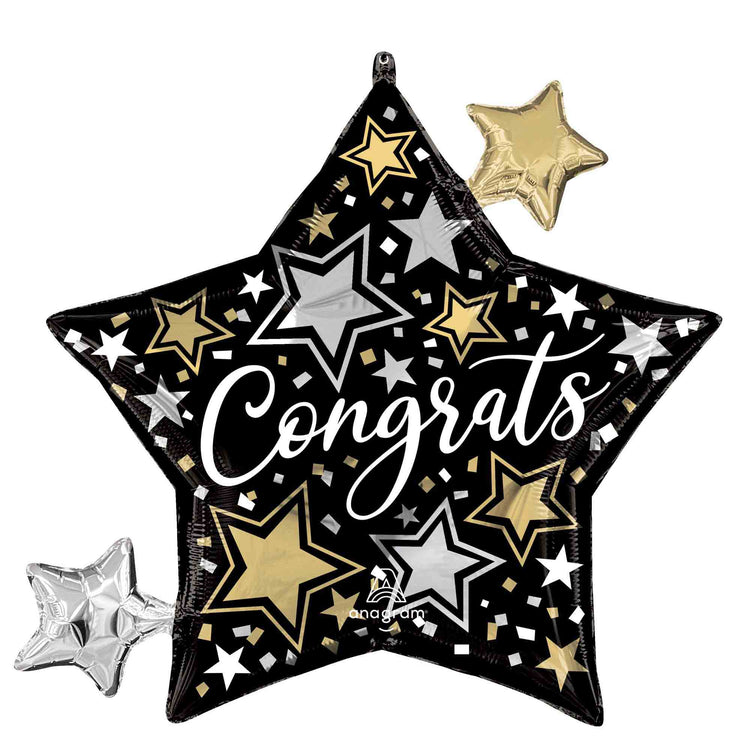 SuperShape Congrats Stars P35