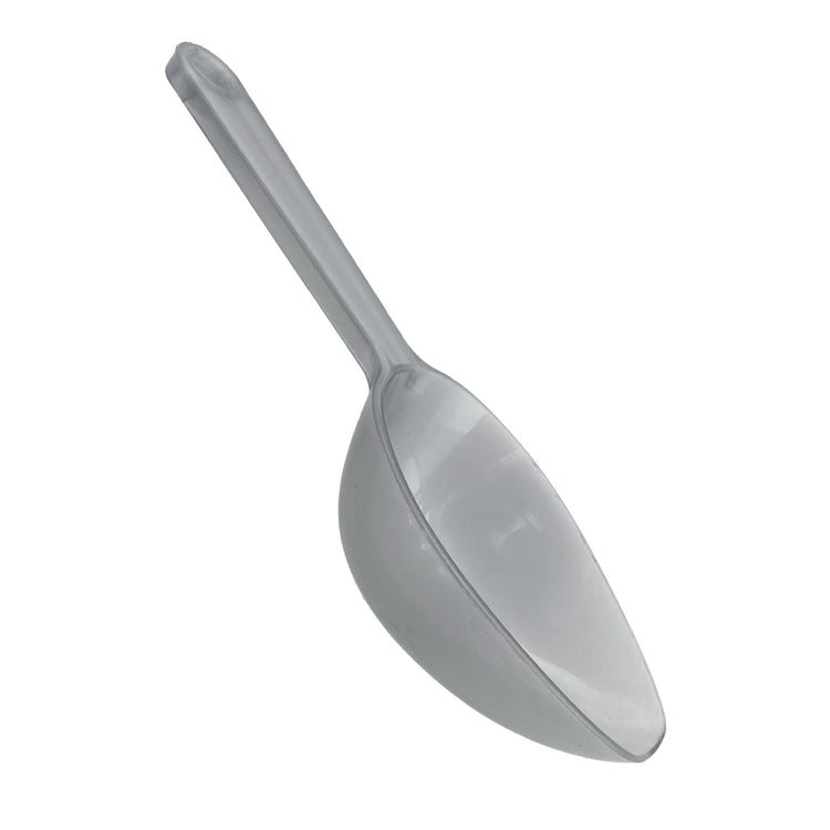 Plastic Scoop - Silver
