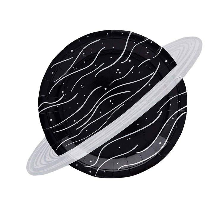 Blast Off Planet 23cm Paper Plates NPC