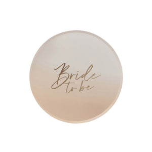 Bride To Be 23cm Paper Plates NPC