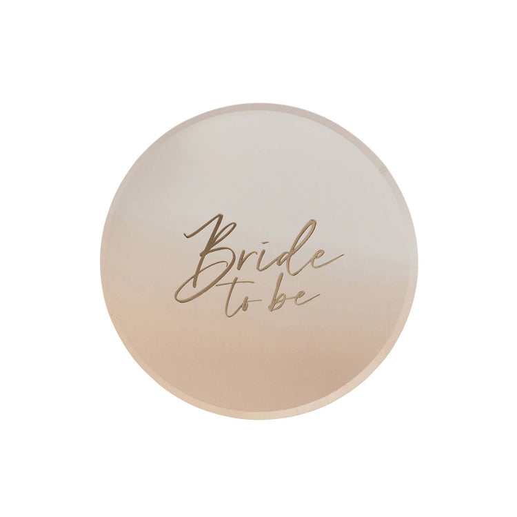 Bride To Be 23cm Paper Plates NPC